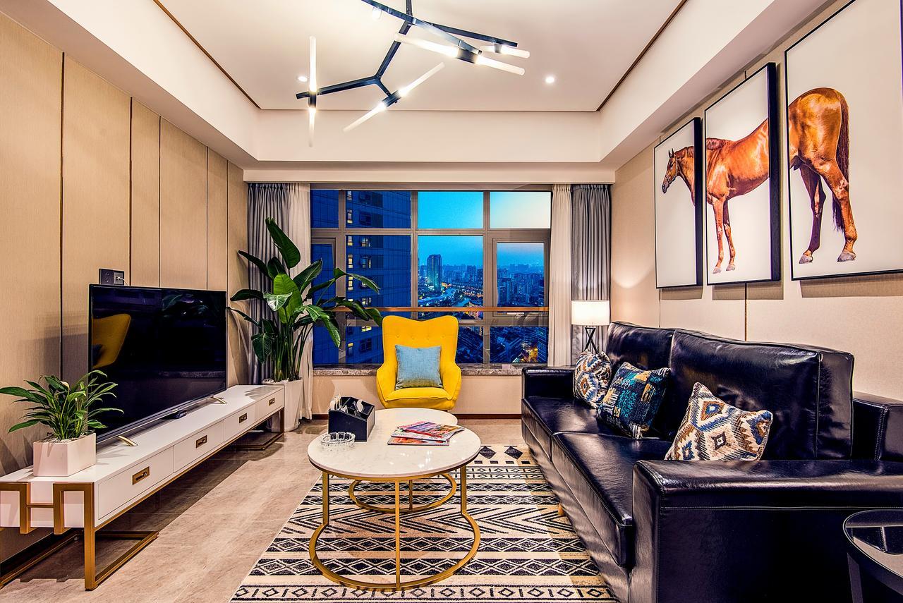 Chengdu Cloud Service Apartment Chunxi Taikoo Branch Экстерьер фото